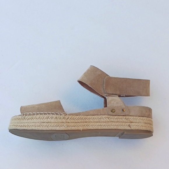 SARTO Women's Tan Espadrille Sandals - Picture 2 of 7